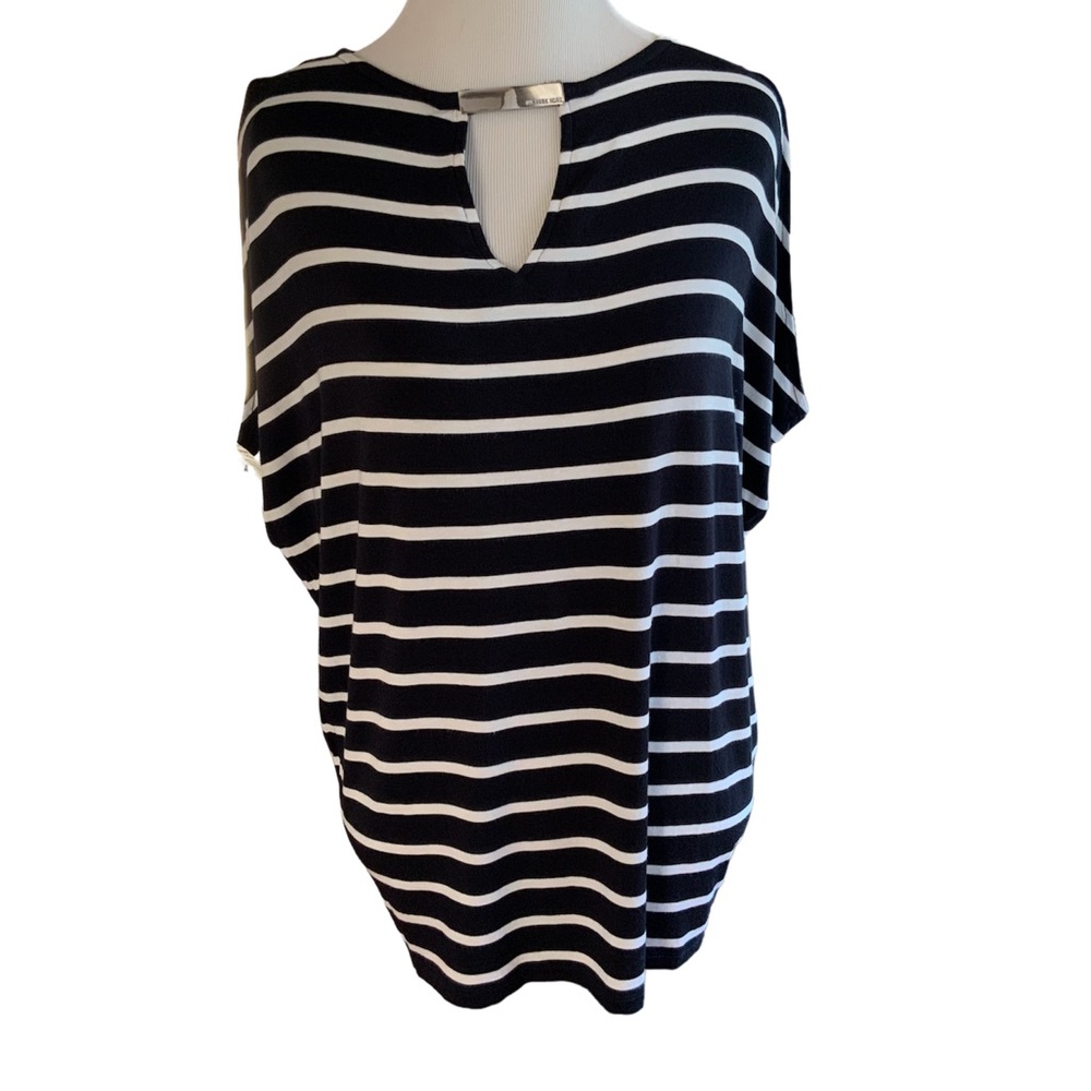 Michael Kors Top Makya Size Small - Black and White